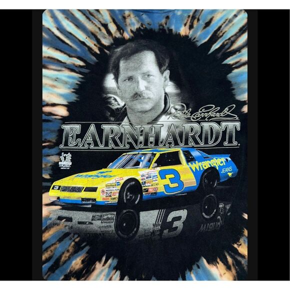 Dale Earnhardt Sr. & Jr. Tie-Dye Tee - Picture 3 of 5